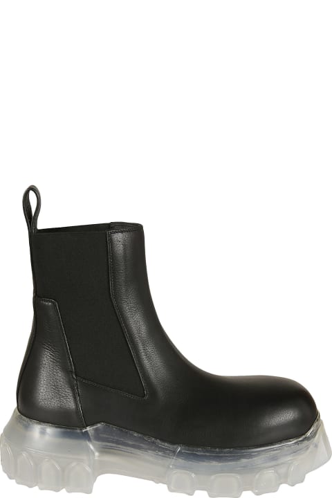 Rick Owens Beatle Bozo Tractor Boots - Dust