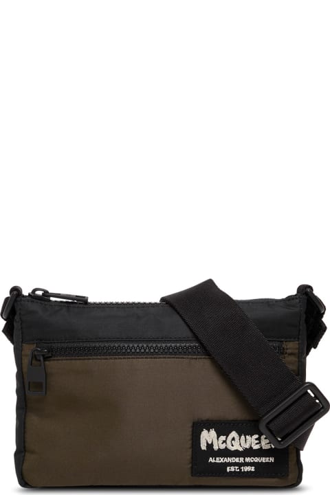 Crossbody Bag In Nylon With Logo