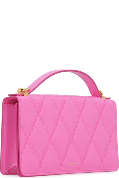givenchy mini bolsa in diamond quilted leather