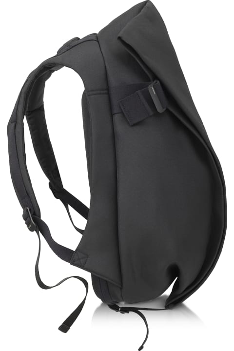 Isar Medium Black Eco Yarn Backpack