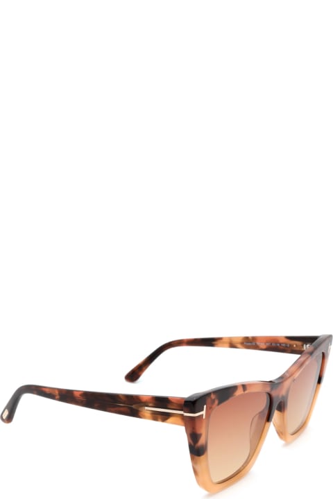 Tom Ford Eyewear Ft0846 Havana Gradient Sunglasses