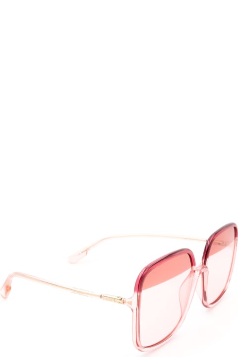 Dior Eyewear Sostellaire1 Bordeaux Sunglasses - J5G GOLD