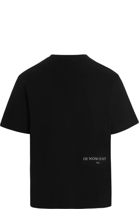 ih nom uh nit 'mask21' T-shirt - BIANCO