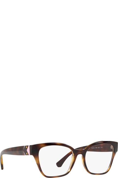 Emporio Armani Ea3132 Dark Havana Glasses - Marrone