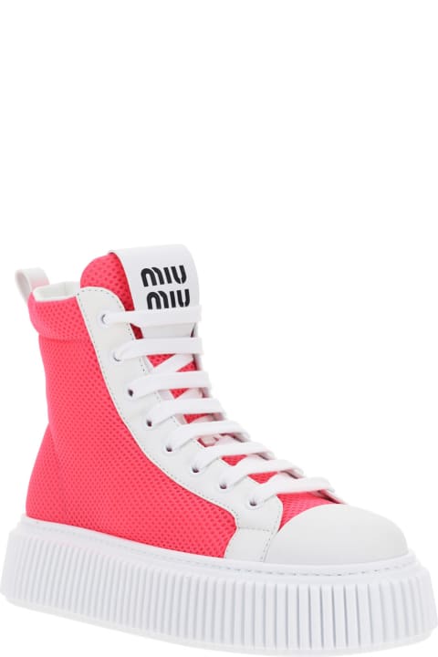 Miu Miu Sneakers - Cream