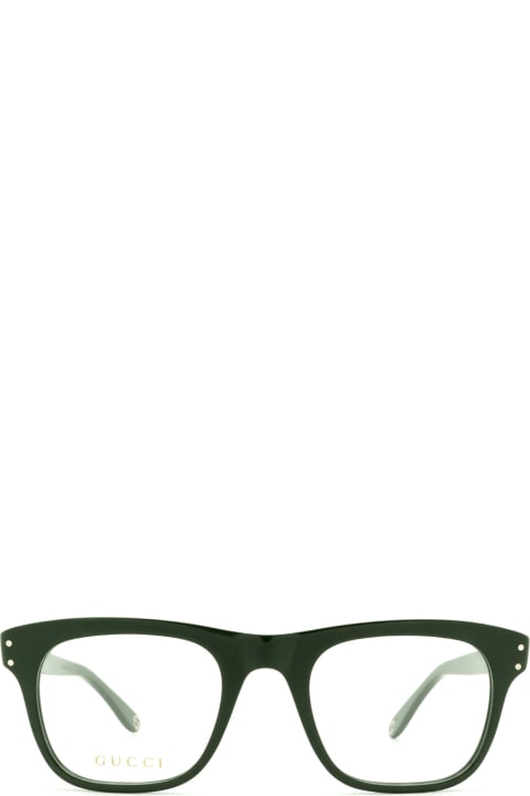 Gucci Eyewear Gg0476o Black Glasses - Black Green Grey
