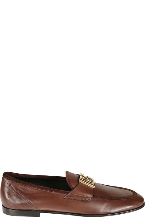 Logo Plaque Loafers