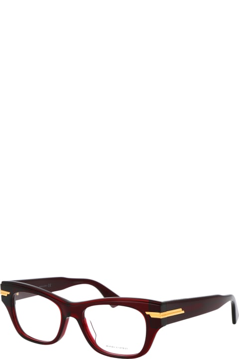 Bottega Veneta Eyewear Bv1152o Glasses - Red Red Red