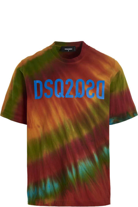 Dsquared2 'reverse Dsq2' T-shirt - Beige