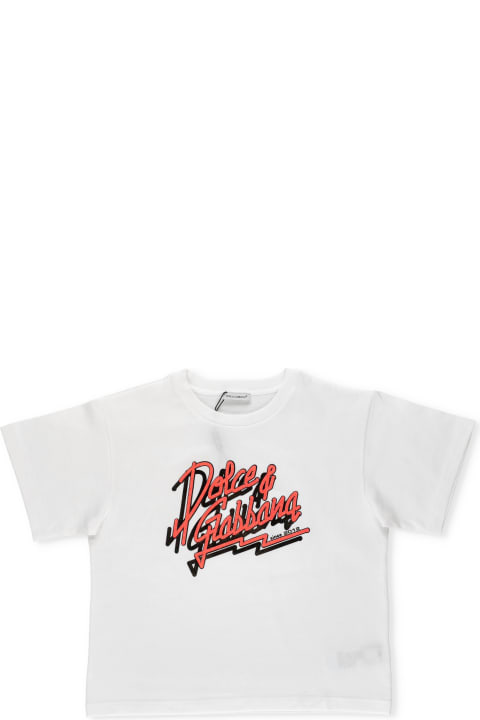 Dolce & Gabbana Cotton T-shirt - Bianco e Nero