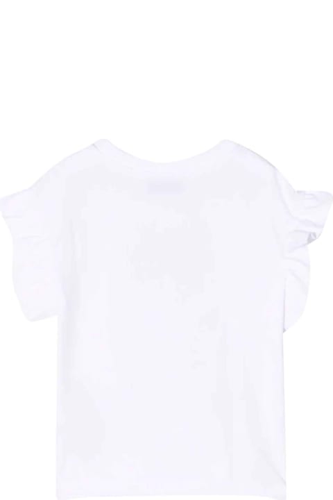 Moschino White T-shirt - Grey