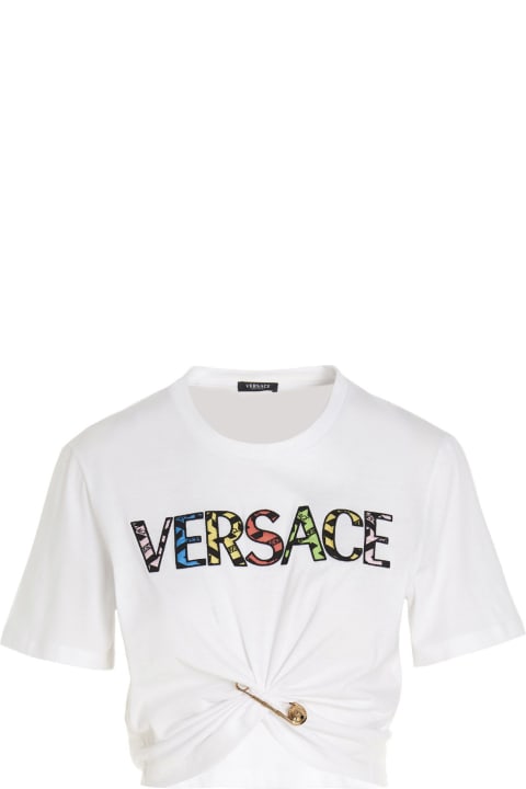 Versace T-shrit - White+gold