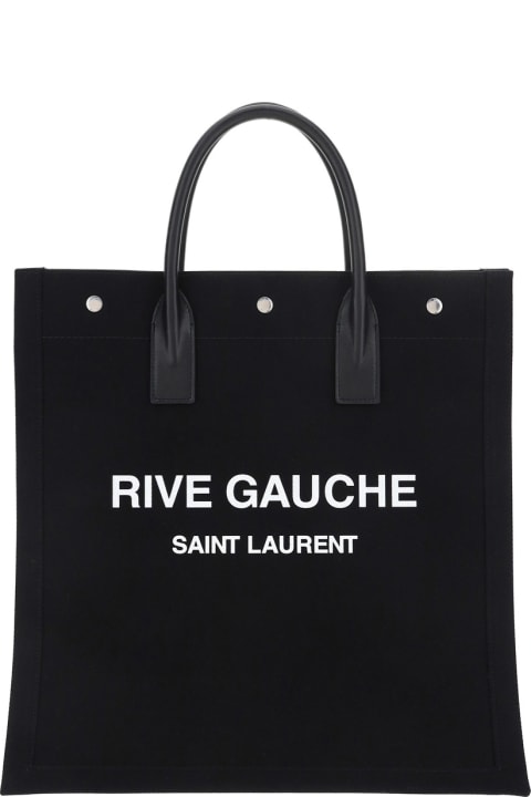Saint Laurent Paris Handbag - Black/Optic White