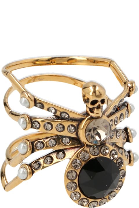 Alexander McQueen 'spider' Ring - Metallic