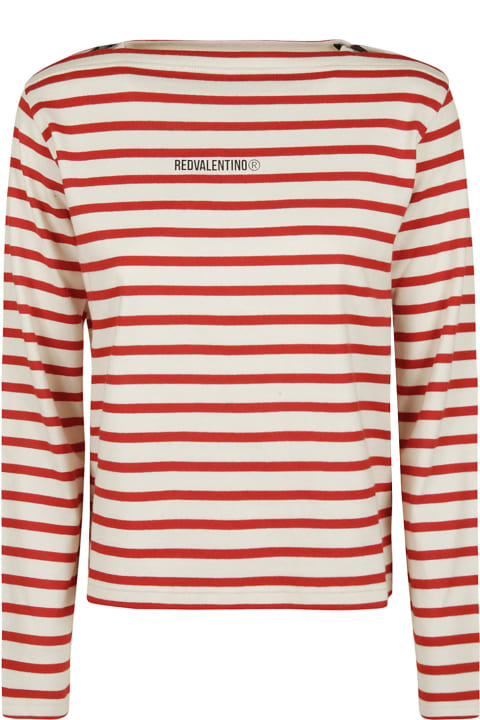 Striped Logo Sweatshirt