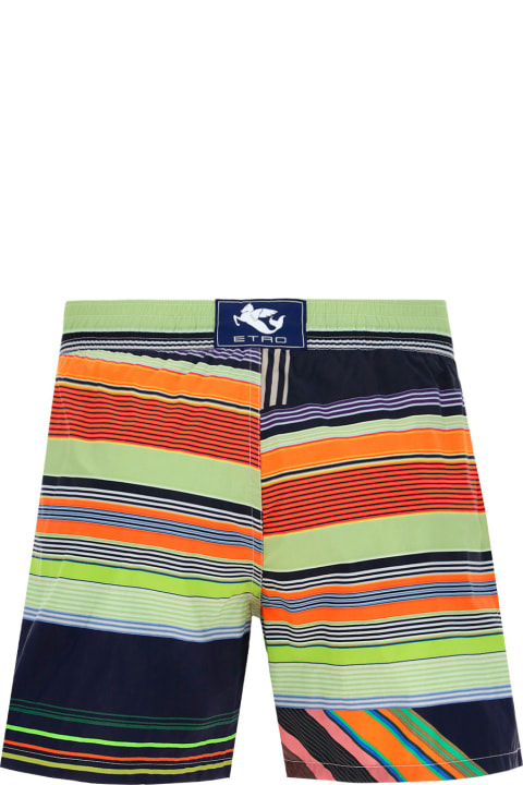 Etro Swim Shorts - Verde