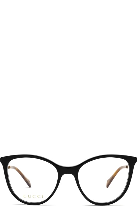 Gucci Eyewear Gg1007o Black Glasses - Black Black Grey