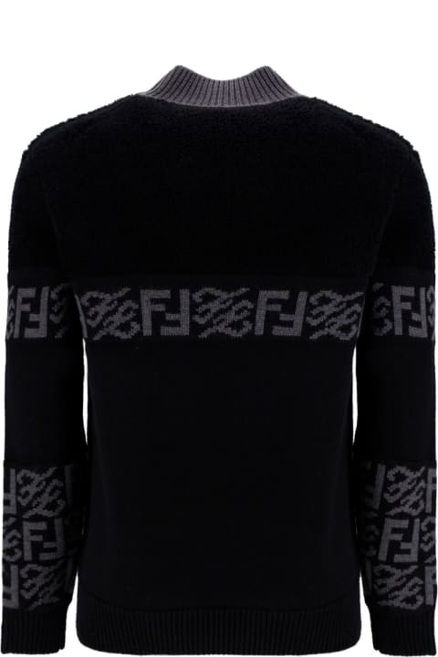 Fendi Sweater - Asfalto nero palladio