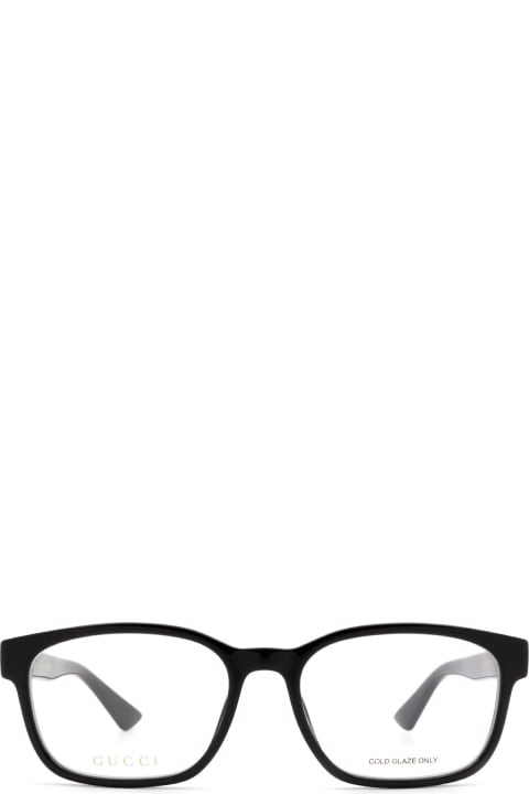Gucci Eyewear Gg0749o Black Glasses - Black Green Grey