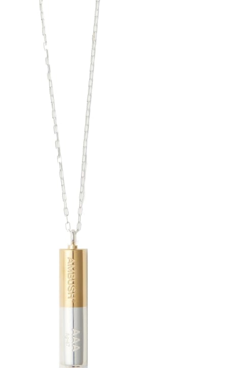 Battery-charm Necklace