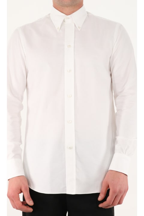 Salvatore Piccolo White Cotton Shirt - White