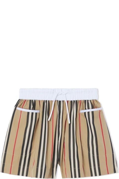 Archive Beige Cotton Shorts