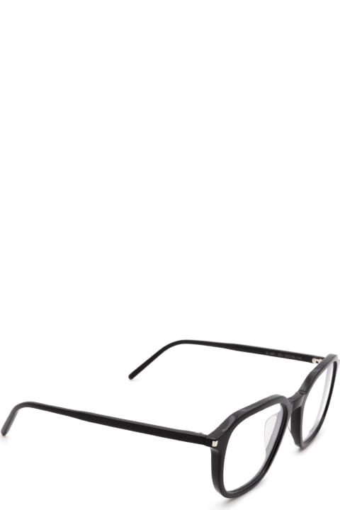 Saint Laurent Eyewear Sl 387 Black Glasses - Silver Silver Grey