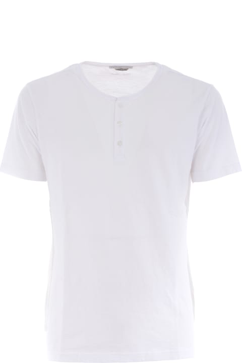 Grey Daniele Alessandrini "balsamico" Cotton T-shirt