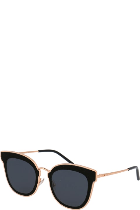 Jimmy Choo Eyewear Nile/s Sunglasses - 2M29O BLACK GOLD