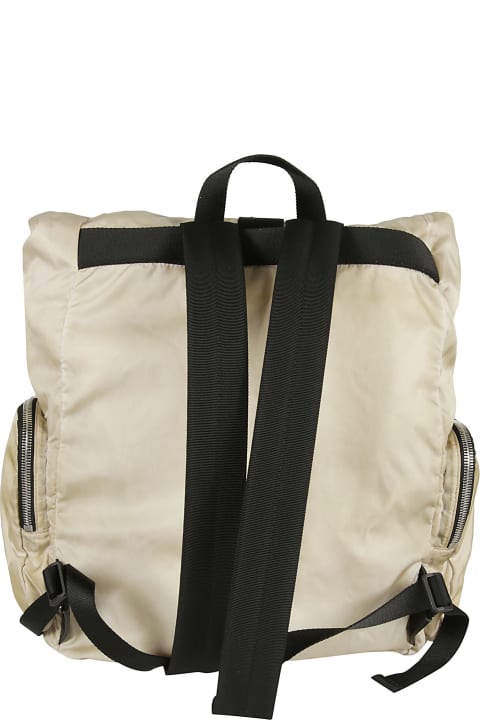 Logo Print Backpack