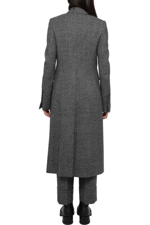 Sapio Grey 2 Coat Women - black