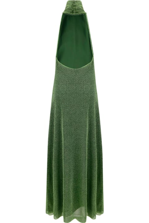 Oseree Lumiere Turtleneck Lined Dress