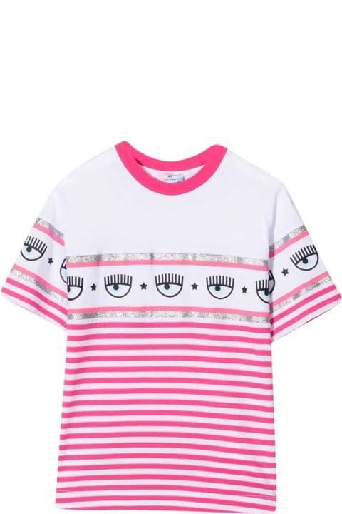 Fucsia Striped T-shirt