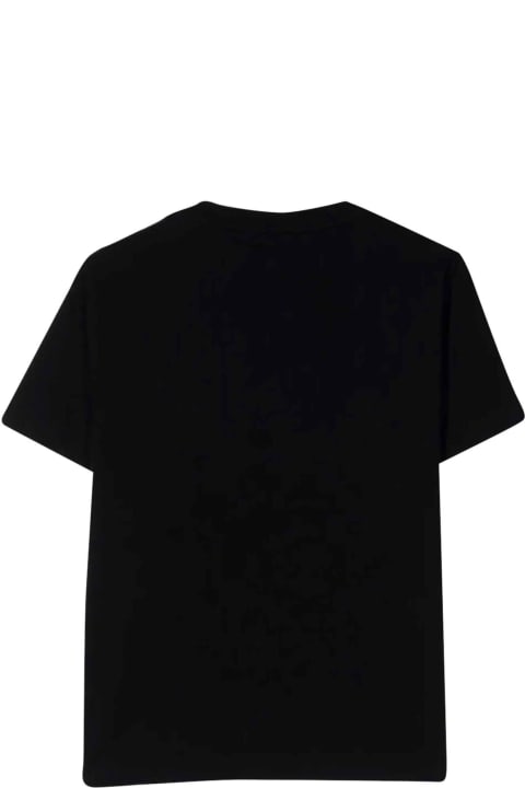 Philosophy di Lorenzo Serafini Kids Black Girl T-shirt - Bianco