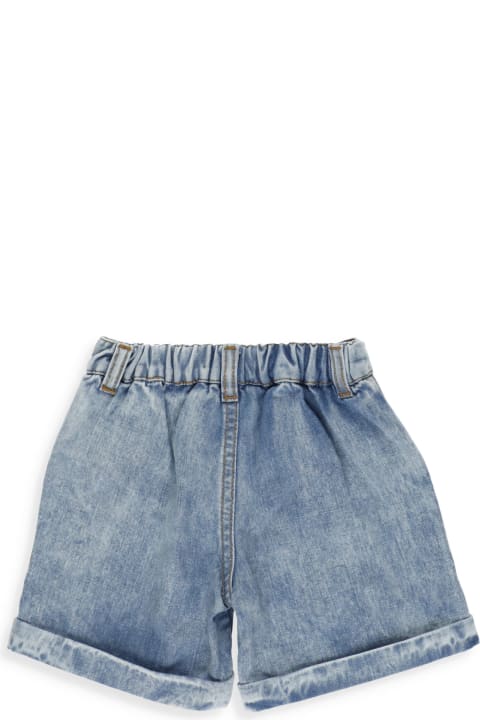 Jeans Short With Buttons