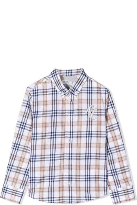 Cotton Check-print Shirt