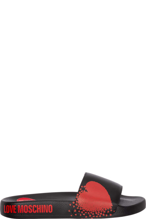 Love Moschino Running Slides