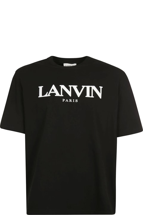 Lanvin Logo Print T-shirt - Black&White 