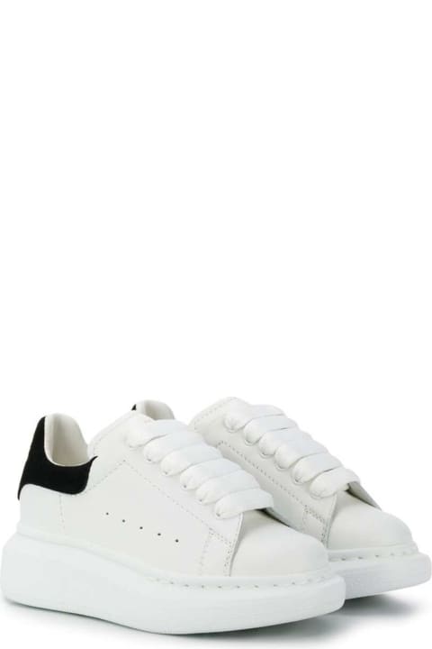 White Leather Oversize Sneakers