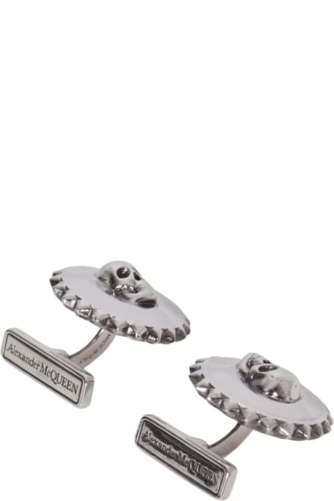 Skull And Stud Cuffl