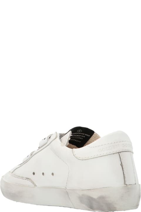 Golden Goose 'old School' Shoes - Bianco+rosso