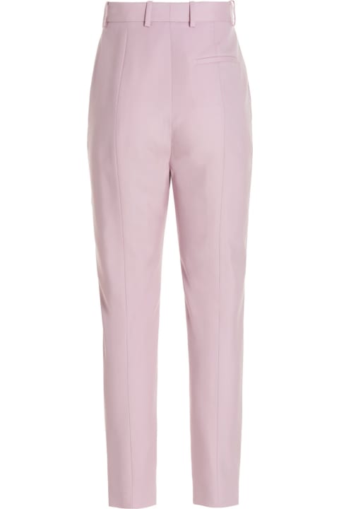 Alexander McQueen Pants - White/peony pink