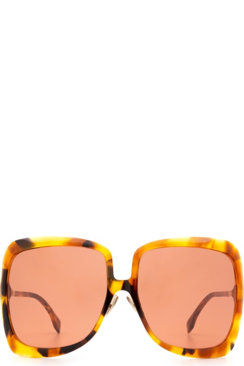 Fendi Eyewear Ff 0429/s Brown Havana Sunglasses - S9E7Y GOLD VIOL