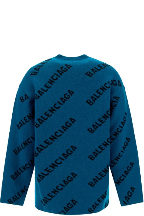 Balenciaga Sweater - Blu Denim