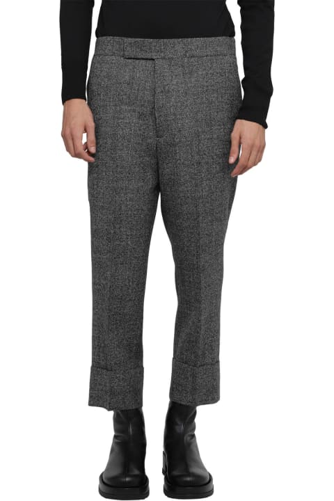 Sapio Grey 9 Trousers Men - Black