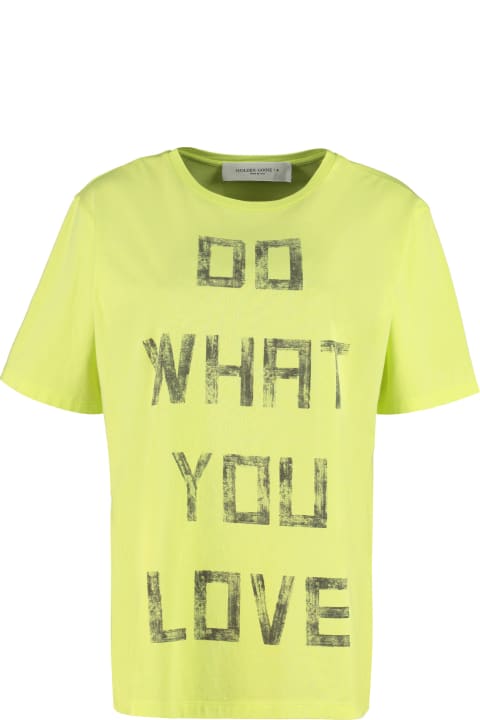 Aira Cotton Crew-neck T-shirt