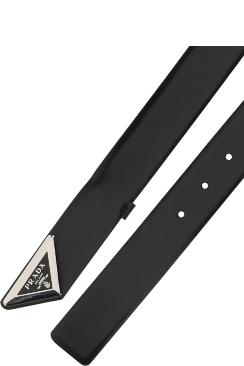 Prada Belt - Bianco+nero