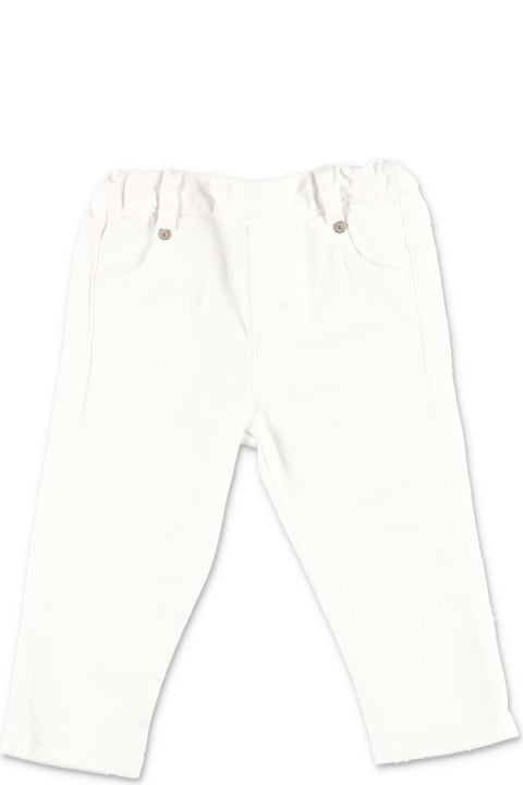 Tartine Et Chocolat Jeans Bianco In Denim Di Cotone Stretch