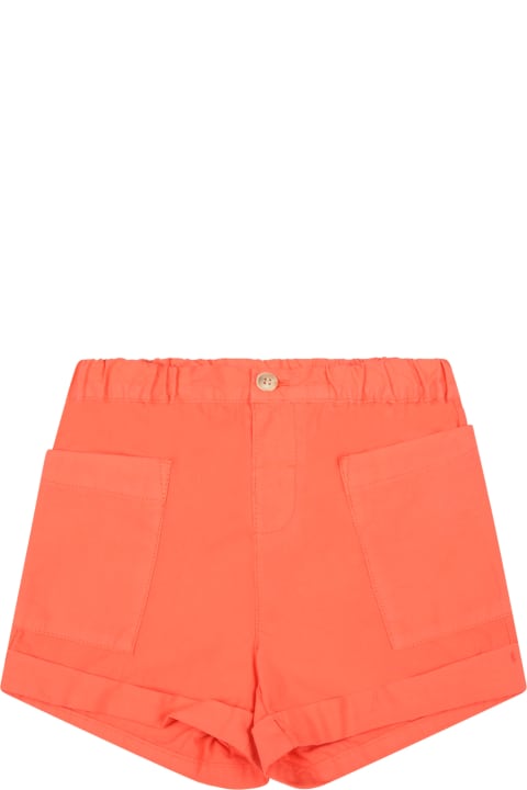 Orange Short For Baby Girl