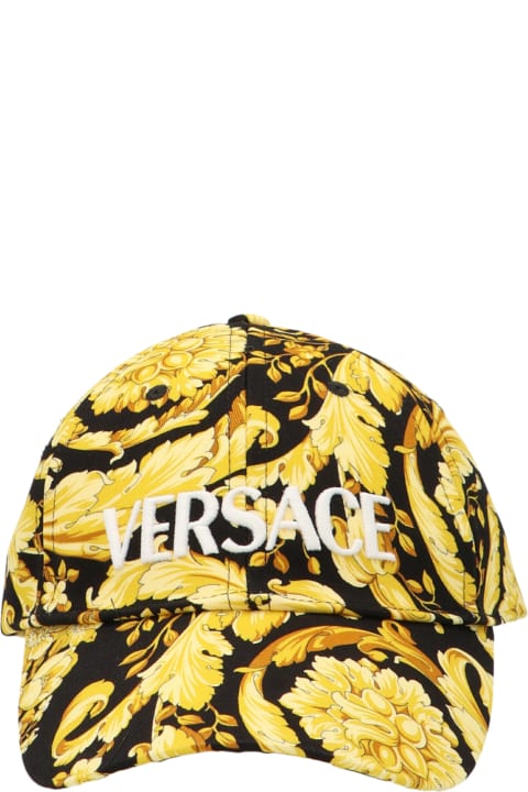 Versace Cap - Nero/oro versace